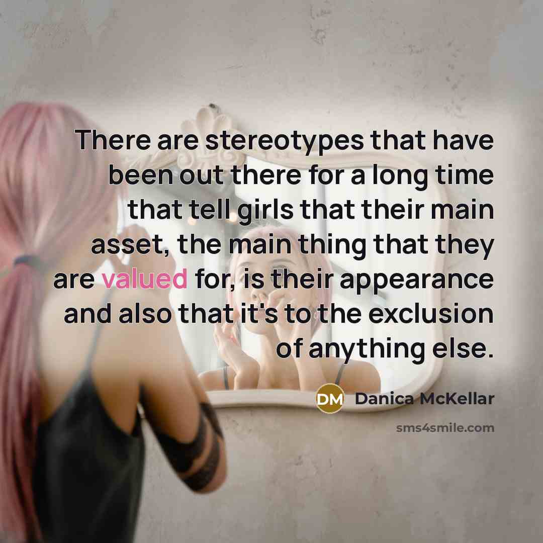 “There are stereotypes that have been out there for a…” quote by Danica McKellar