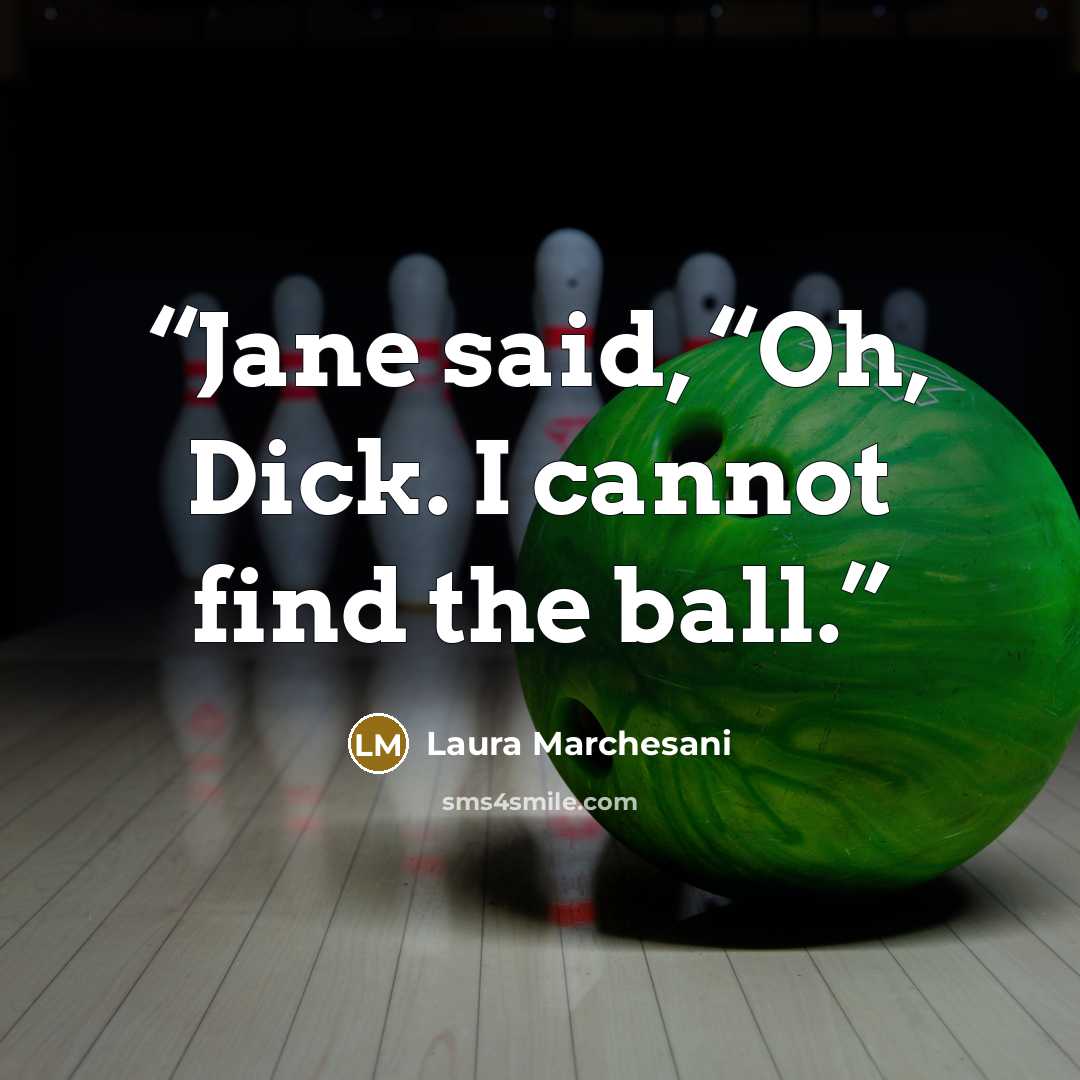 “Jane said, “Oh, Dick. I cannot find the ball.” quote by Laura Marchesani