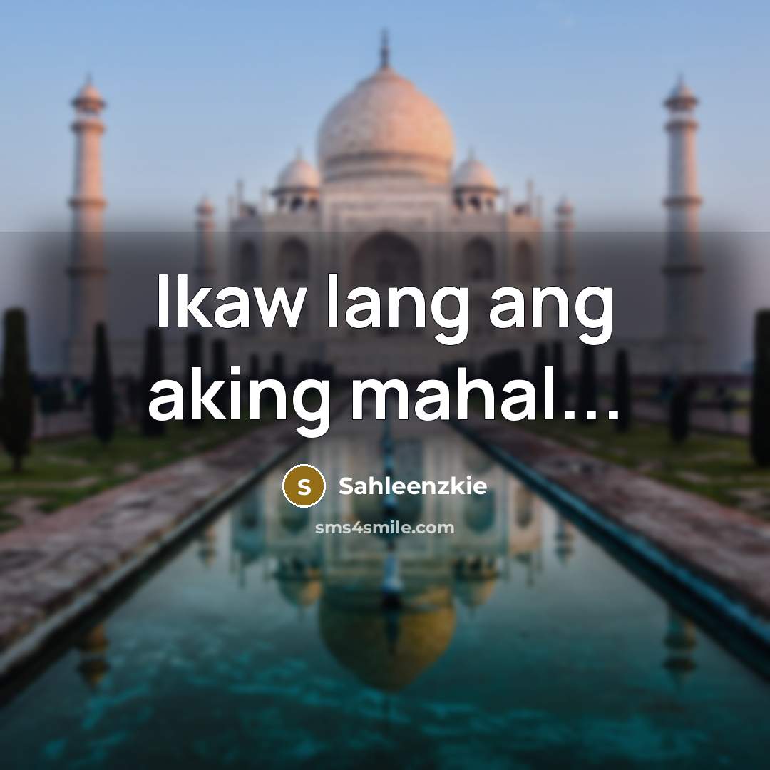 “Ikaw lang ang aking mahal...…” quote by Sahleenzkie
