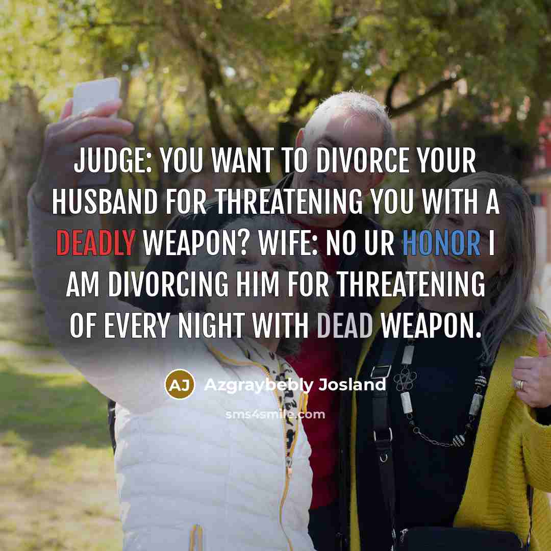 “Judge: you want to divorce your husband for threatening you…” quote by Azgraybebly Josland