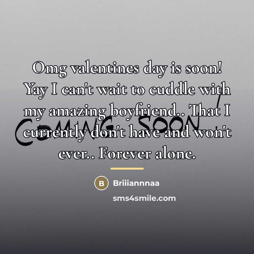 “Omg valentines day is soon! Yay I can't wait to…” quote by Briiiannnaa