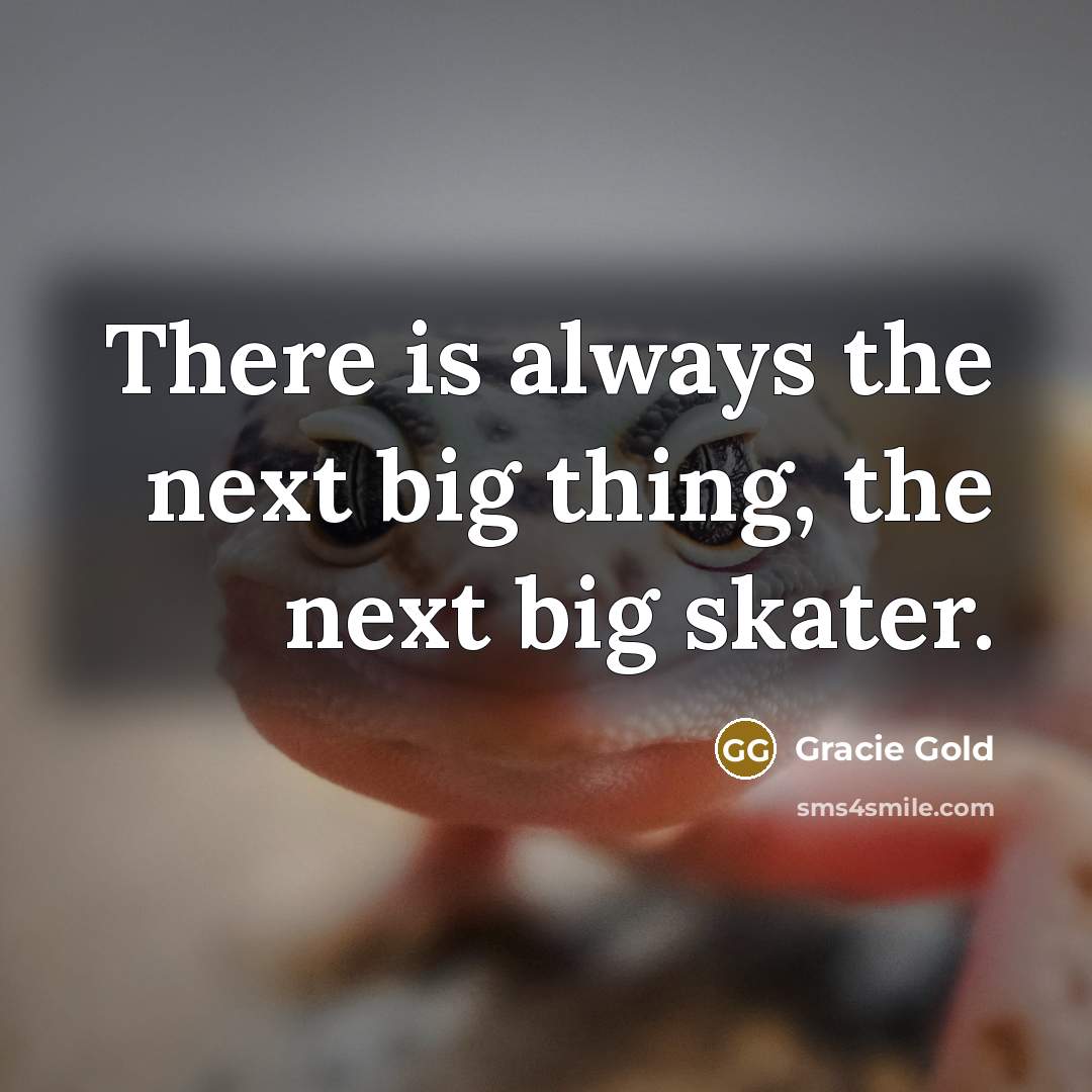 “There is always the next big thing, the next big…” quote by Gracie Gold