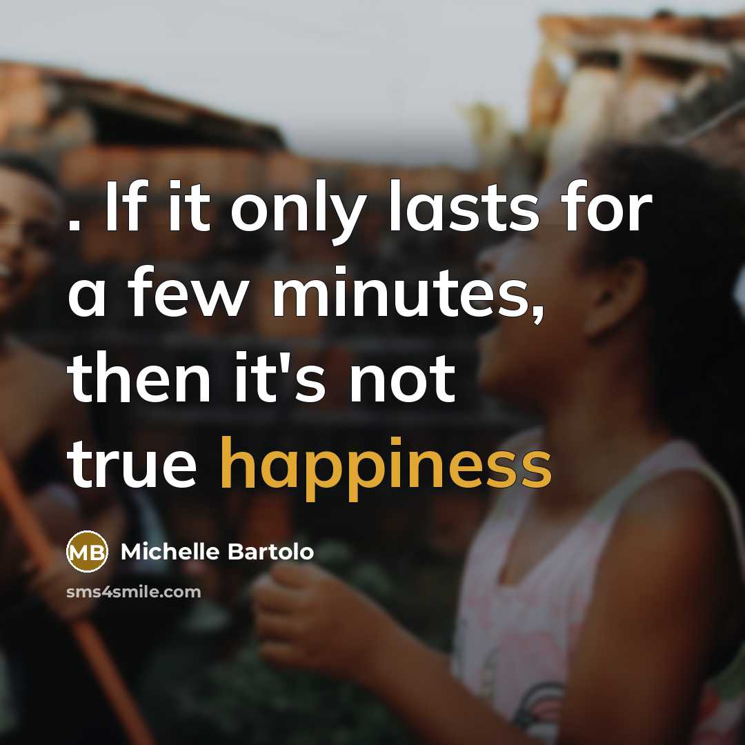 “. If it only lasts for a few minutes, then…” quote by Michelle Bartolo