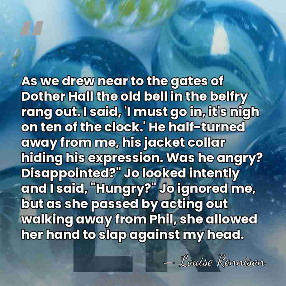 As we drew near to the gates of Dother Hall the old&hellip; - Louise Rennison