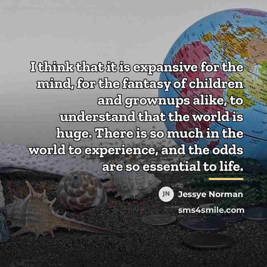 “I think that it is expansive for the mind, for…” quote by Jessye Norman