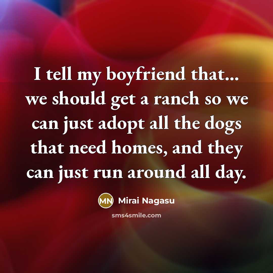 “I tell my boyfriend that... we should get a ranch…” quote by Mirai Nagasu