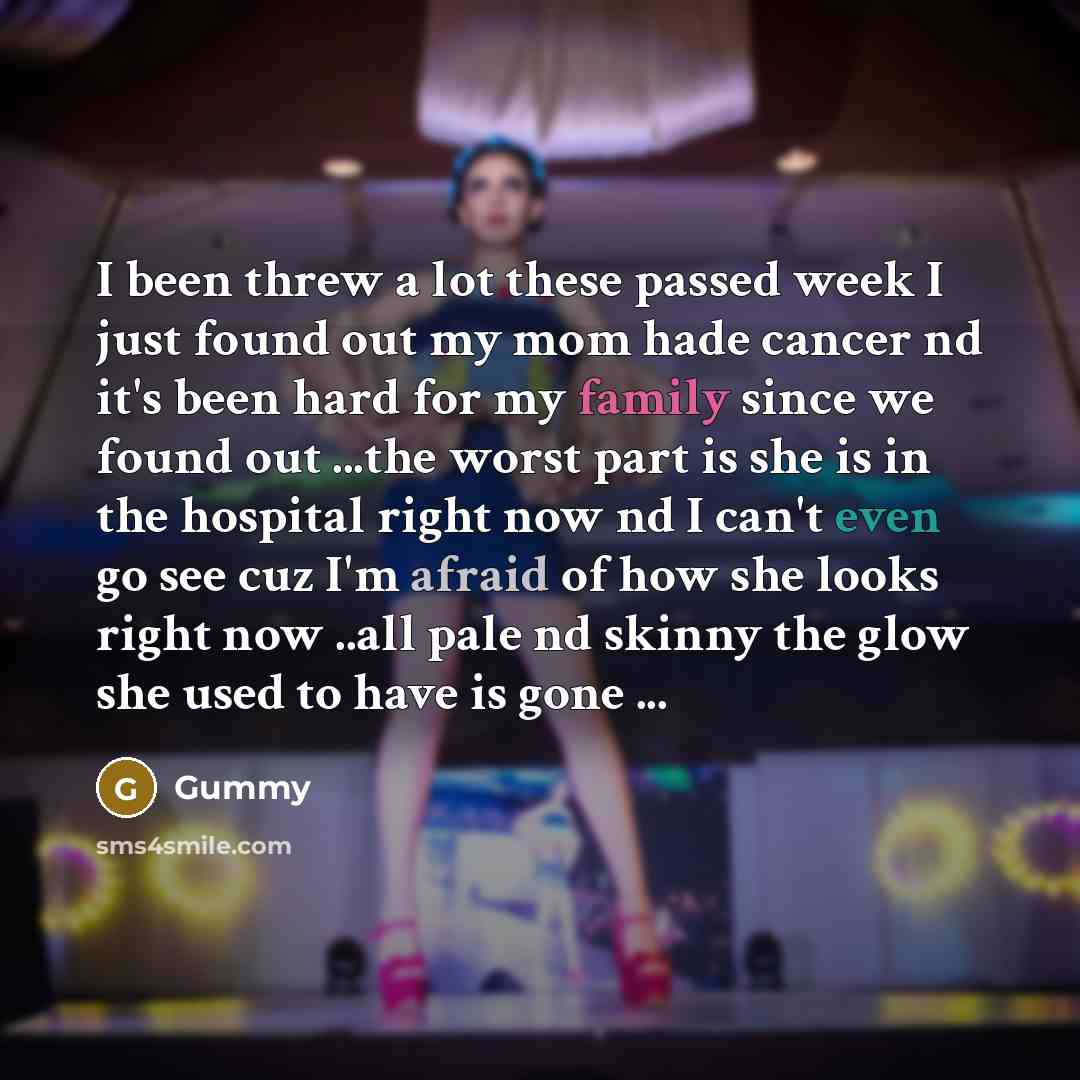 “I been threw a lot these passed week I just…” quote by Gummy