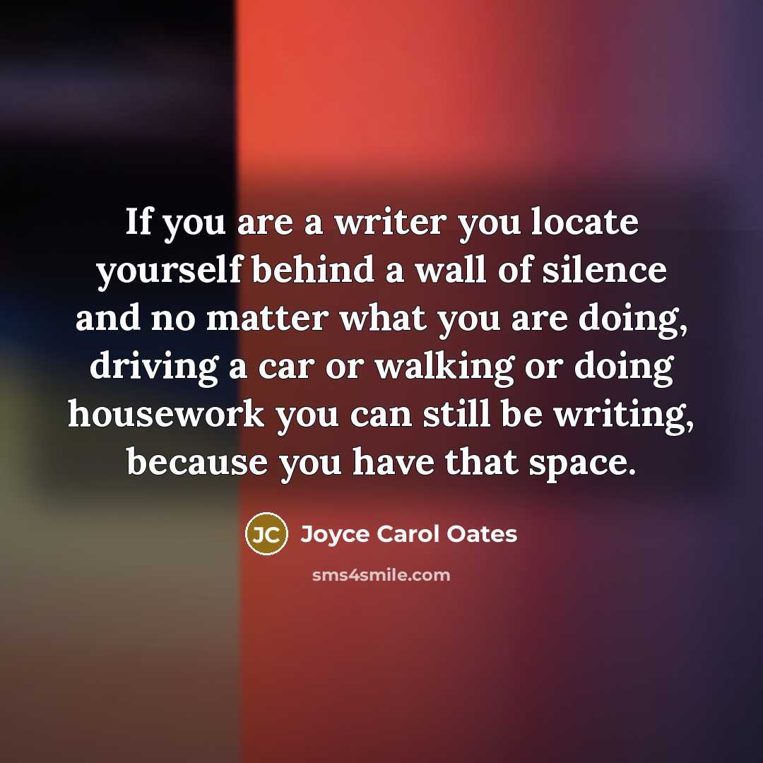 “If you are a writer you locate yourself behind a…” quote by Joyce Carol Oates
