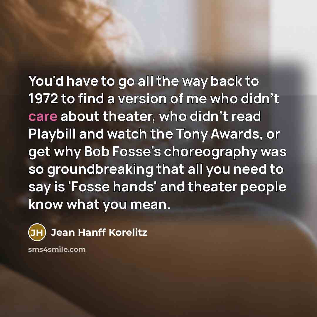 “You'd have to go all the way back to 1972…” quote by Jean Hanff Korelitz