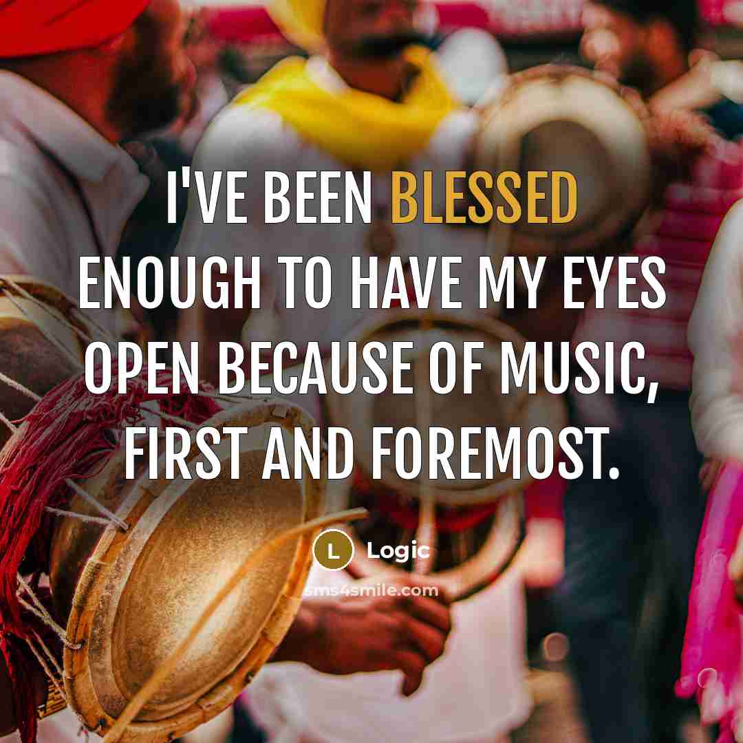 “I've been blessed enough to have my eyes open because…” quote by Logic