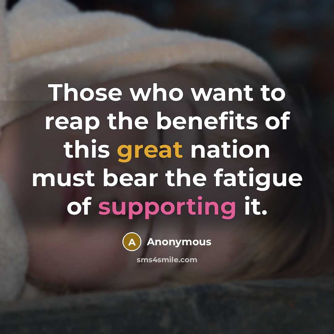 “Those who want to reap the benefits of this great…” quote by Anonymous