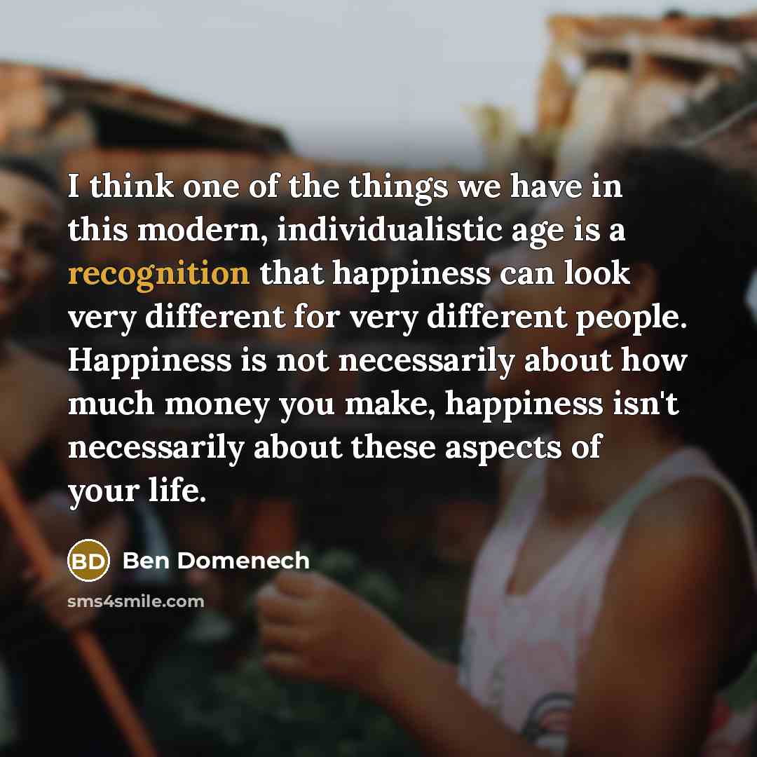 “I think one of the things we have in this…” quote by Ben Domenech