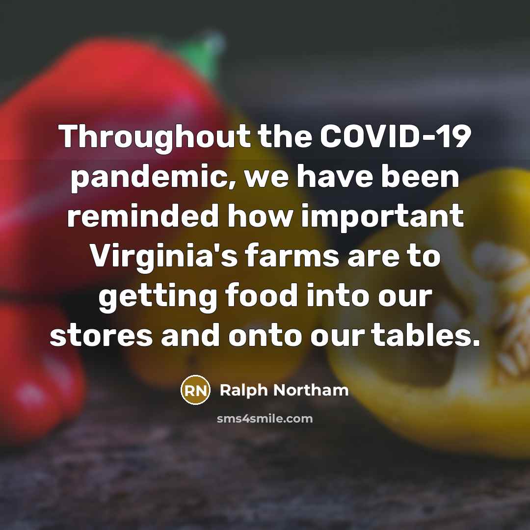 “Throughout the COVID-19 pandemic, we have been reminded how important…” quote by Ralph Northam