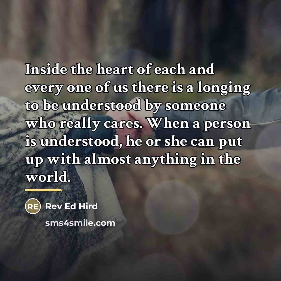 “Inside the heart of each and every one of us…” quote by Rev Ed Hird