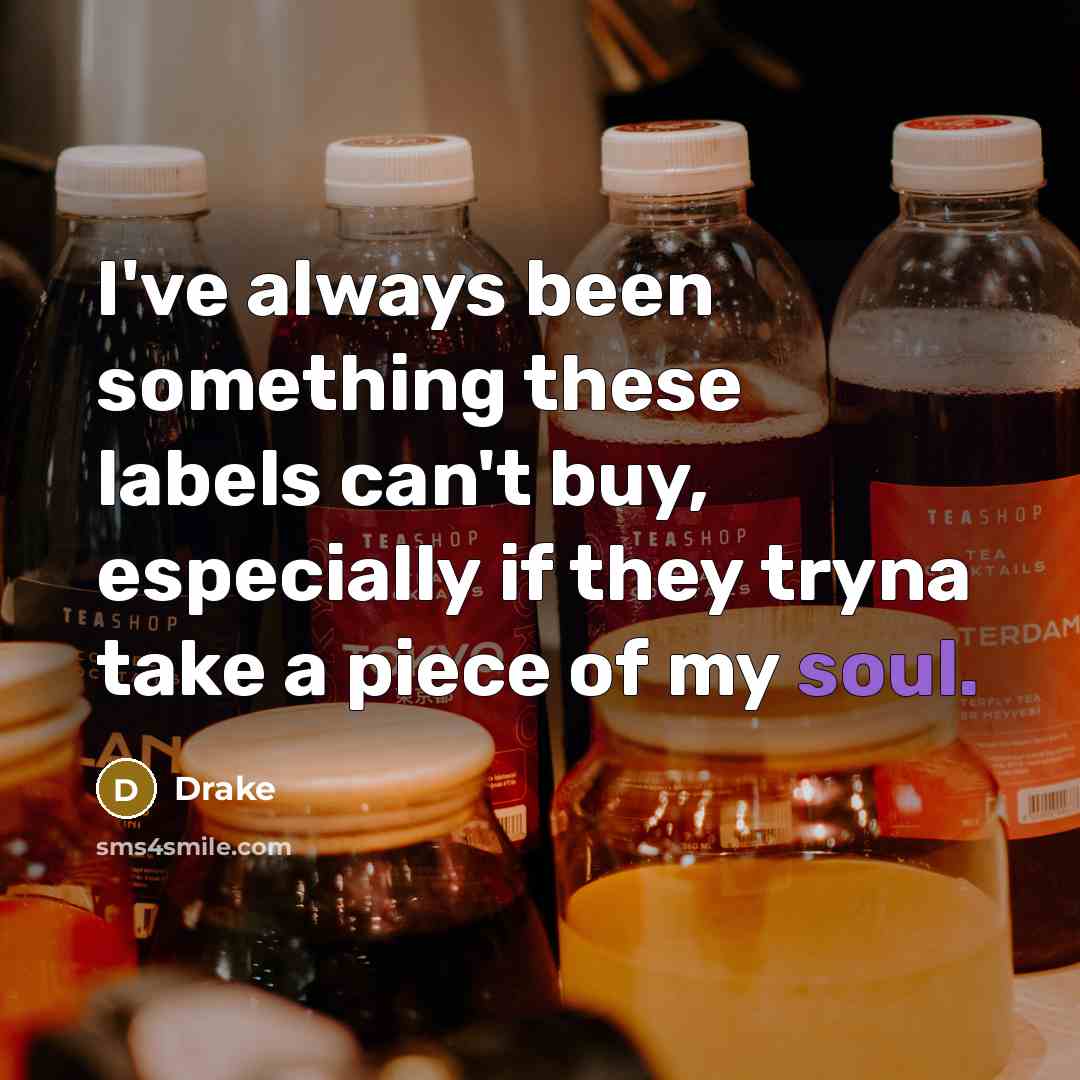 “I've always been something these labels can't buy, especially if…” quote by Drake