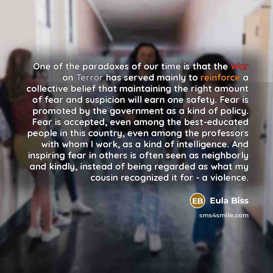 “One of the paradoxes of our time is that the…” quote by Eula Biss
