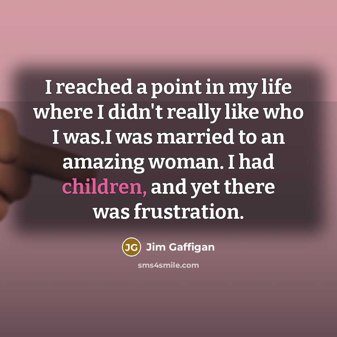 “I reached a point in my life where I didn't…” quote by Jim Gaffigan