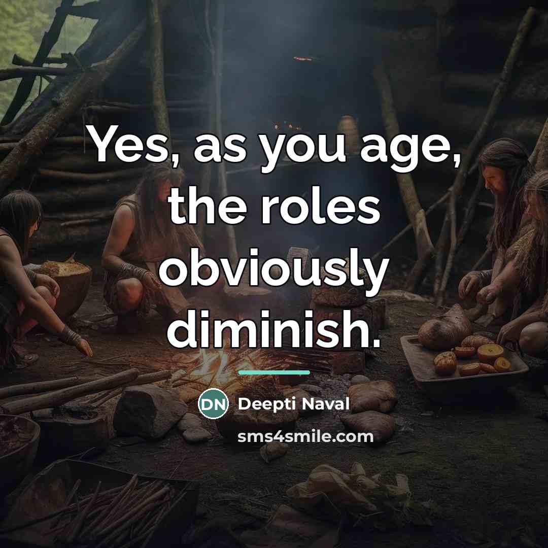 “Yes, as you age, the roles obviously diminish.…” quote by Deepti Naval
