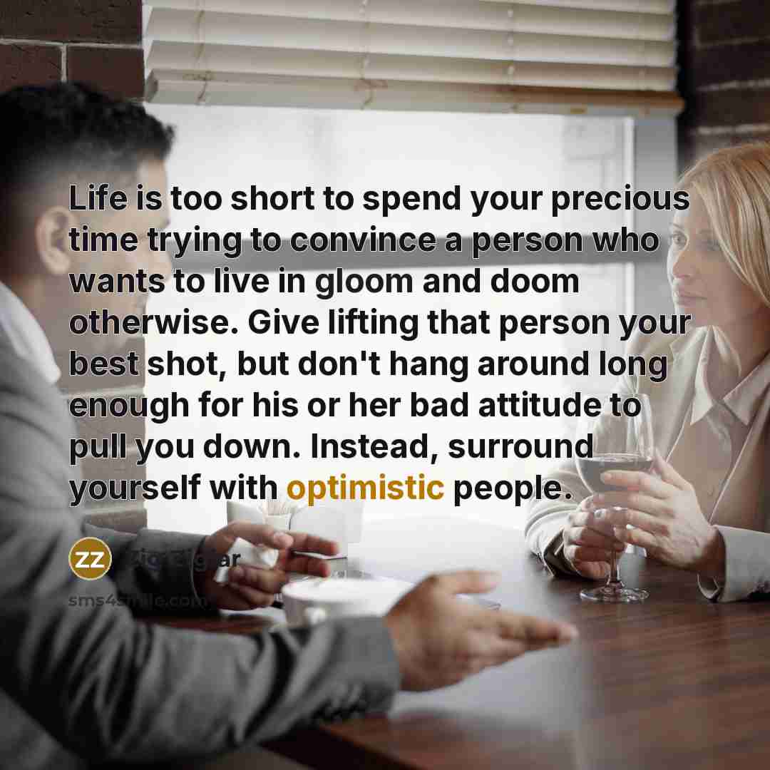 “Life is too short to spend your precious time trying…” quote by Zig Ziglar