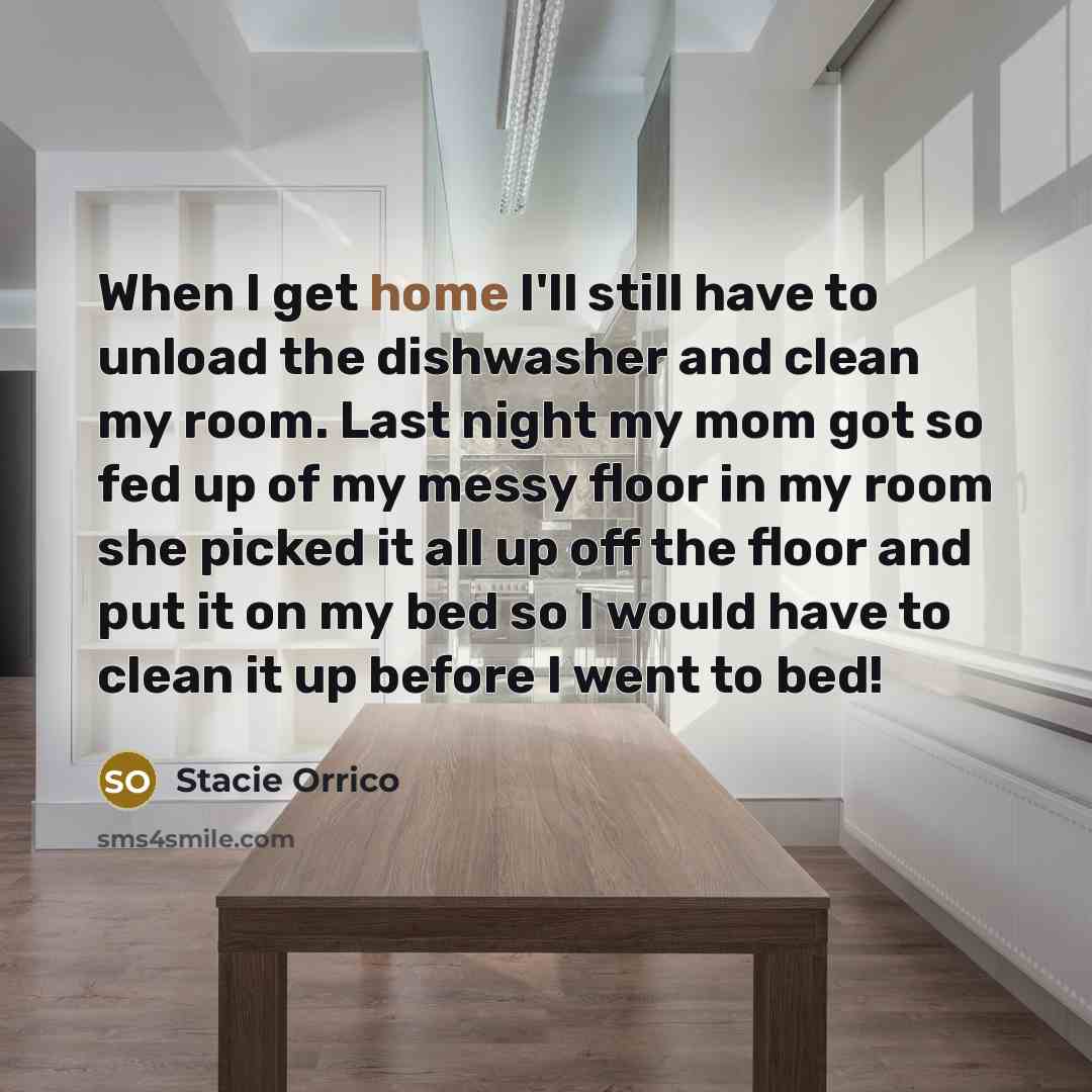 “When I get home I'll still have to unload the…” quote by Stacie Orrico