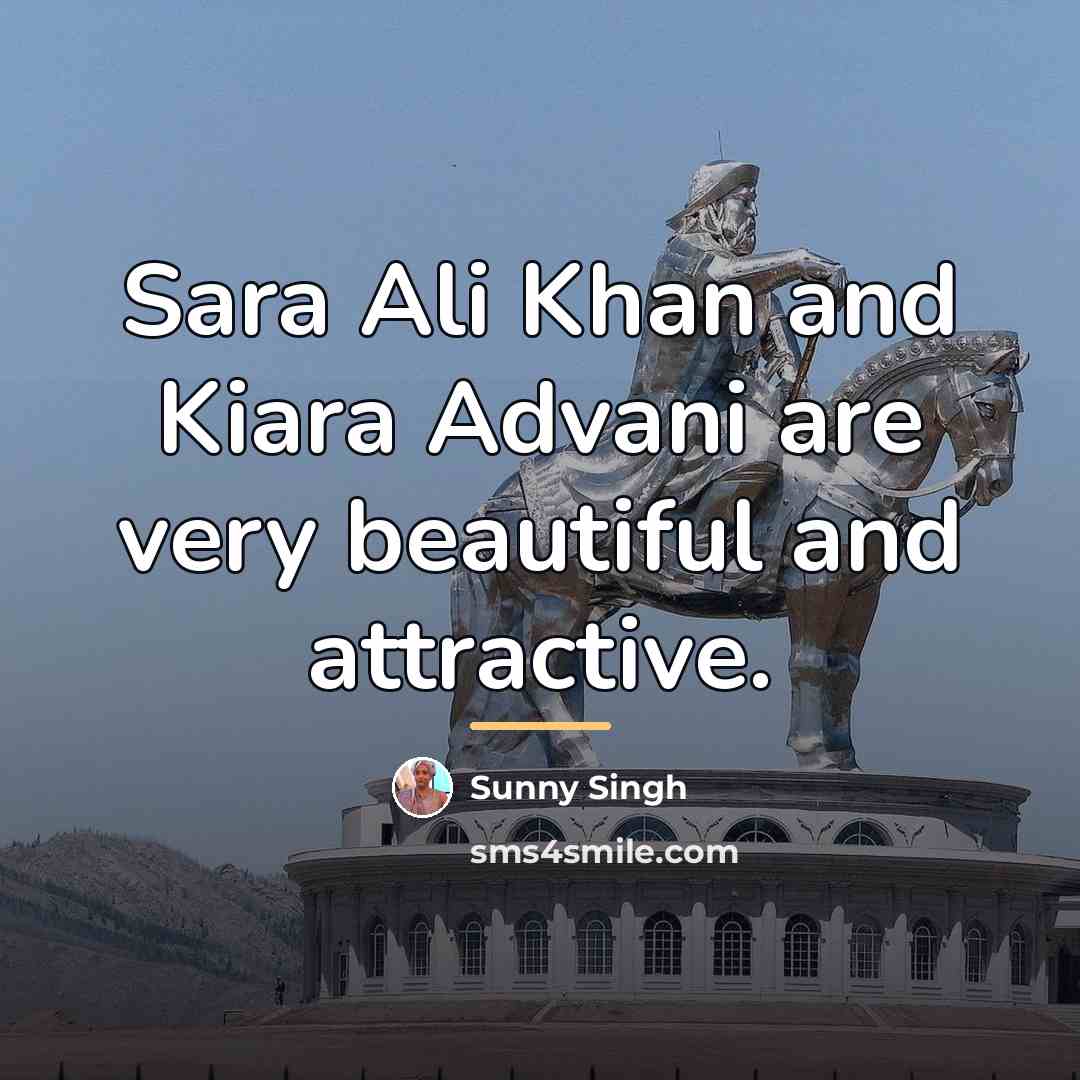 “Sara Ali Khan and Kiara Advani are very beautiful and…” quote by Sunny Singh