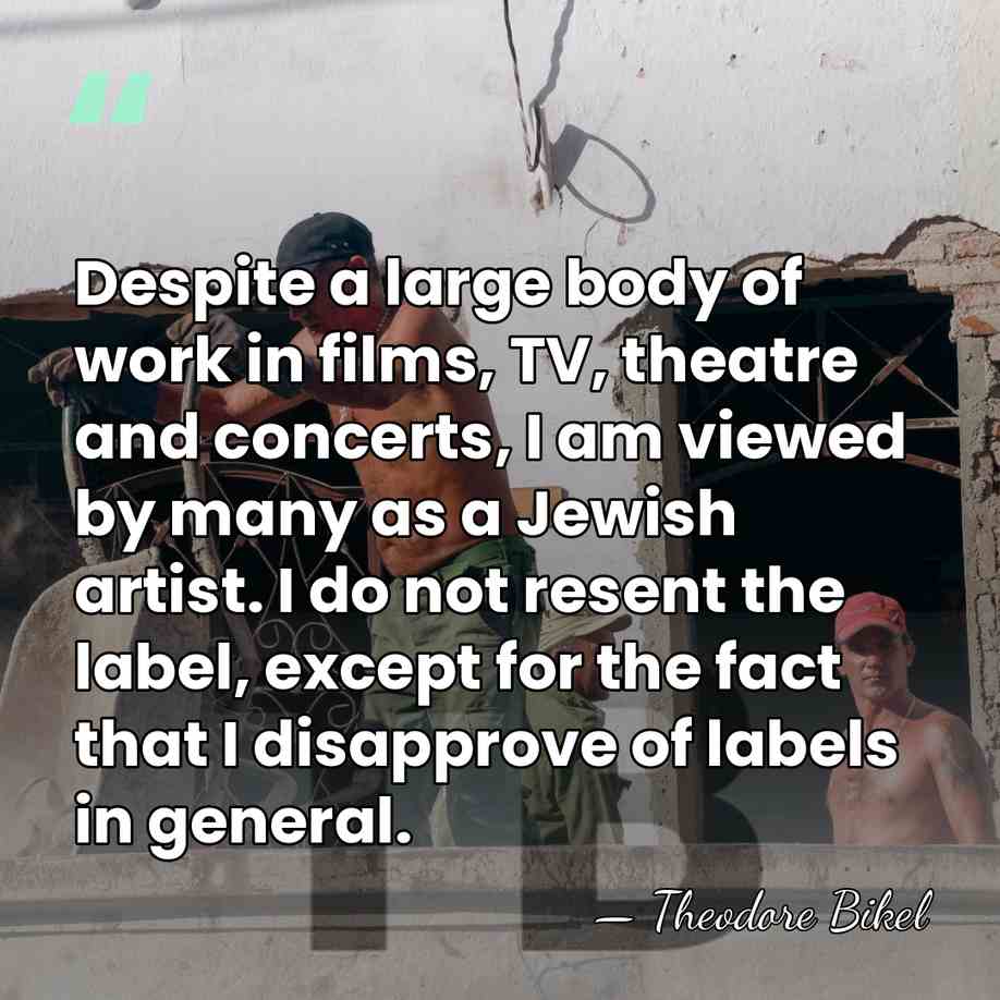 Despite a large body of work in films, TV, theatre and concerts,&hellip; - Theodore Bikel