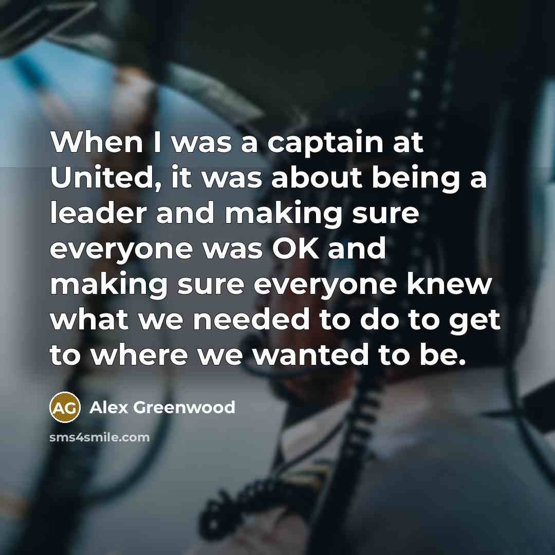 “When I was a captain at United, it was about…” quote by Alex Greenwood