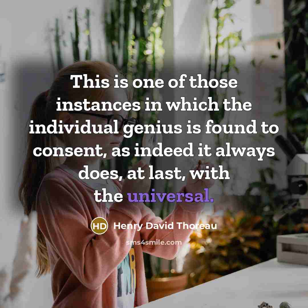 “This is one of those instances in which the individual…” quote by Henry David Thoreau