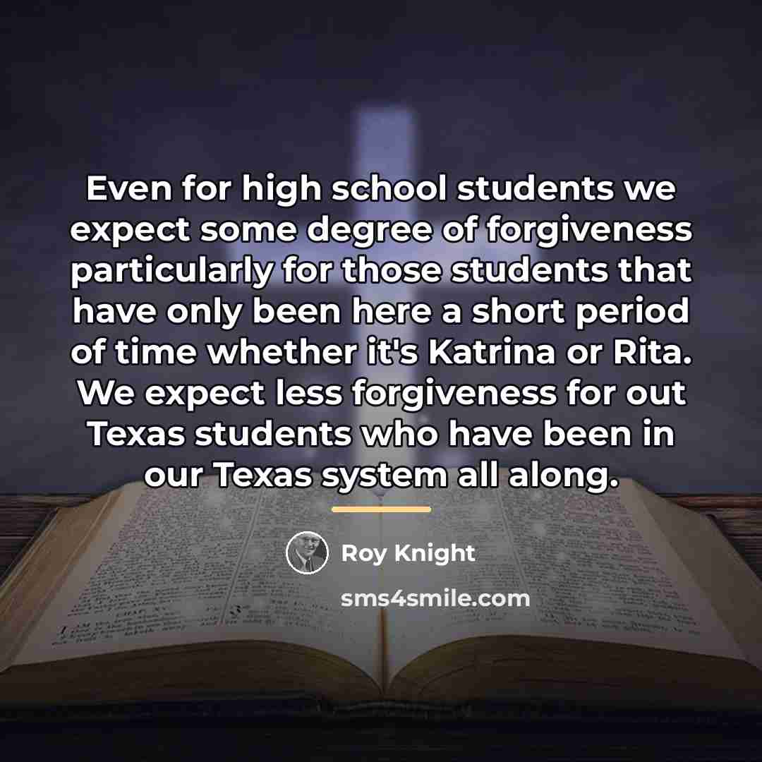 “Even for high school students we expect some degree of…” quote by Anonymous