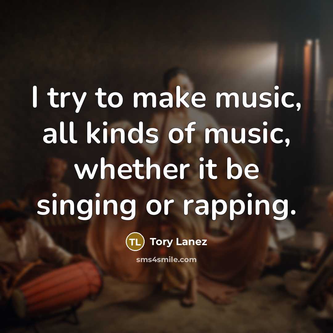 “I try to make music, all kinds of music, whether…” quote by Tory Lanez