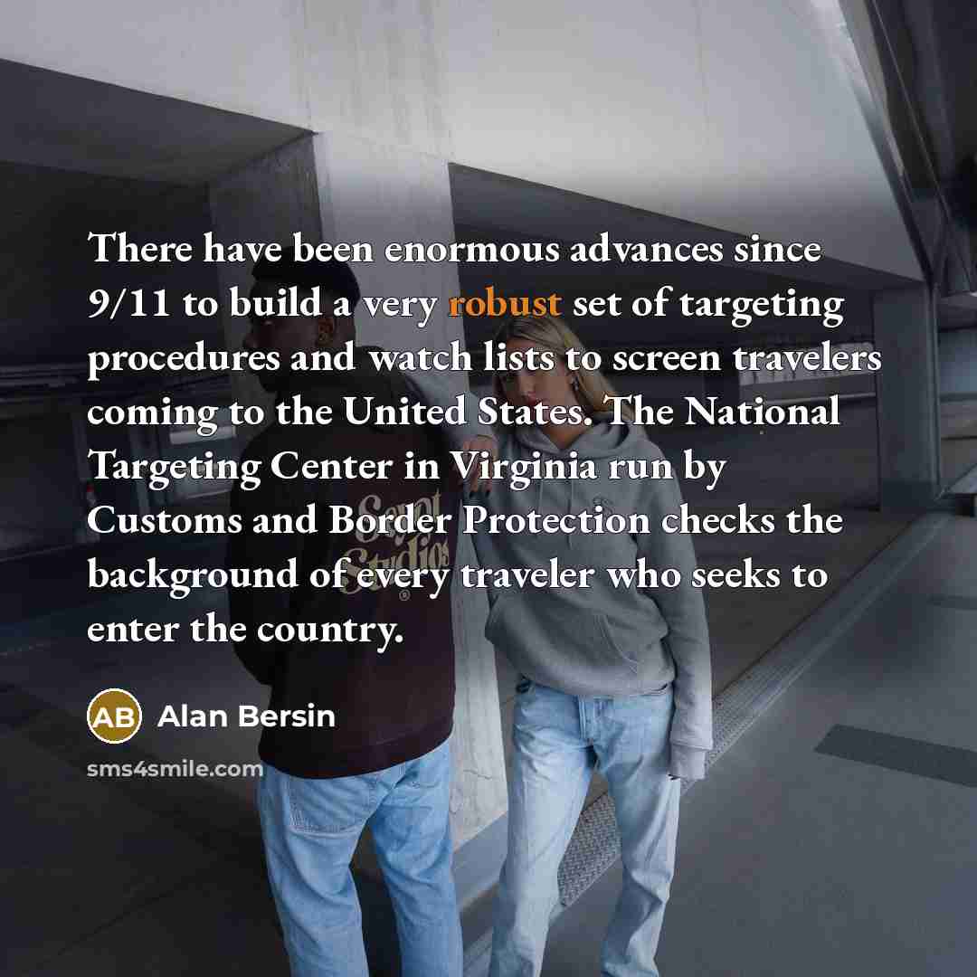 “There have been enormous advances since 9/11 to build a…” quote by Alan Bersin
