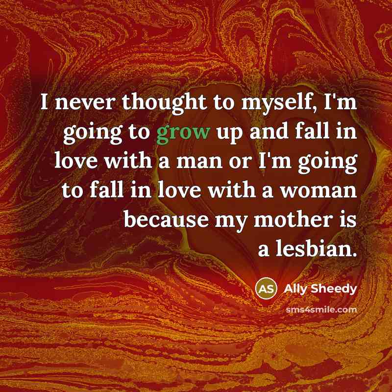 “I never thought to myself, I'm going to grow up…” quote by Ally Sheedy
