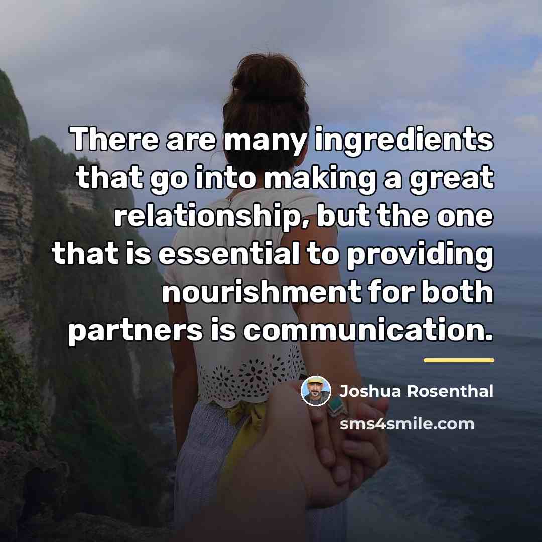 “There are many ingredients that go into making a great…” quote by Joshua Rosenthal