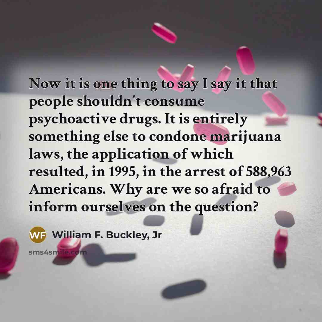 “Now it is one thing to say I say it…” quote by William F. Buckley, Jr
