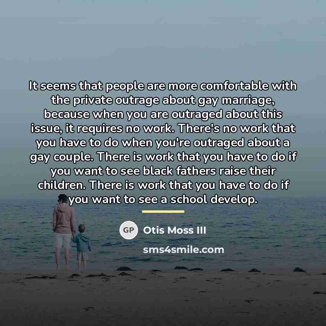 “It seems that people are more comfortable with the private…” quote by Otis Moss III