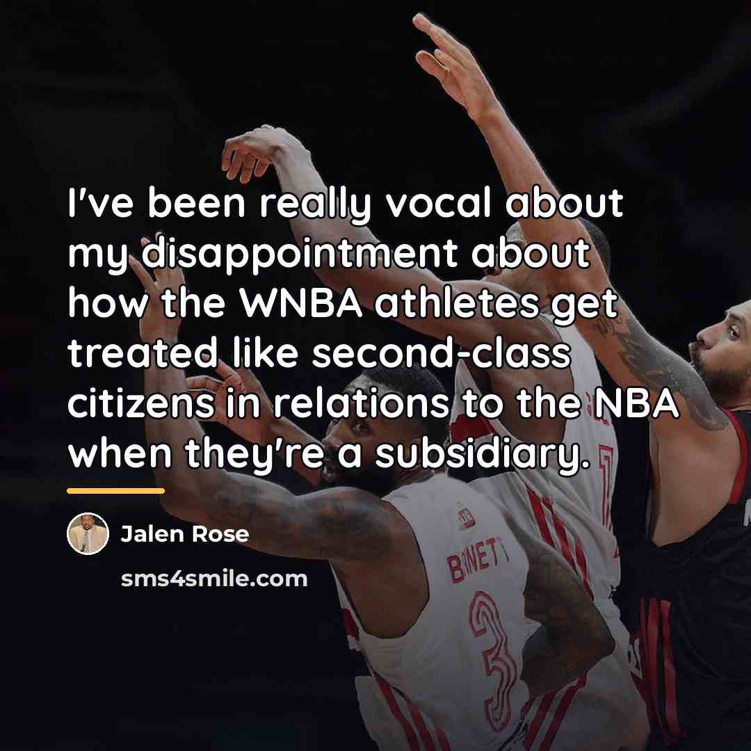 “I've been really vocal about my disappointment about how the…” quote by Jalen Rose