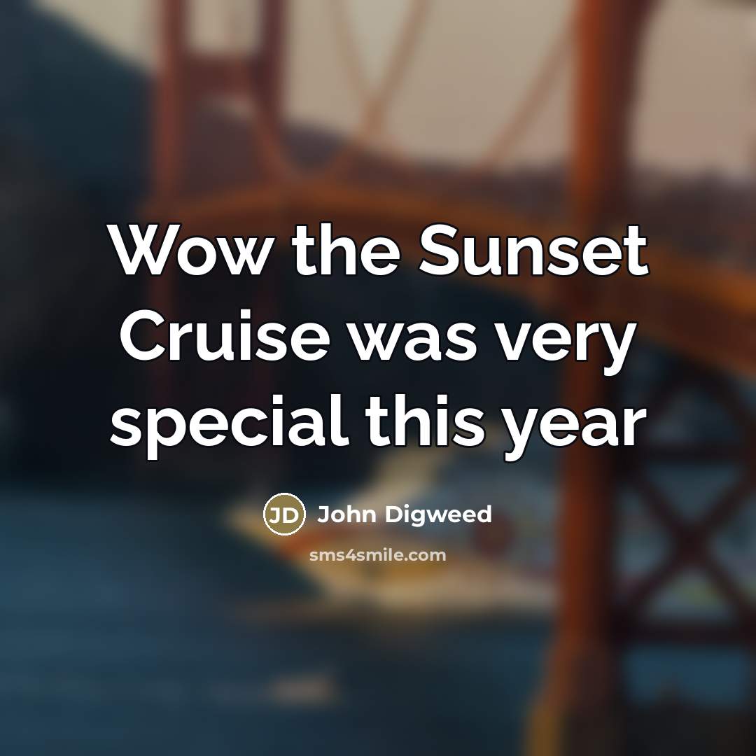 “Wow the Sunset Cruise was very special this year…” quote by John Digweed
