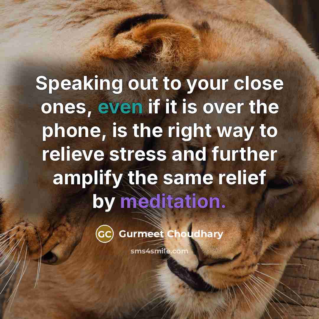 “Speaking out to your close ones, even if it is…” quote by Gurmeet Choudhary