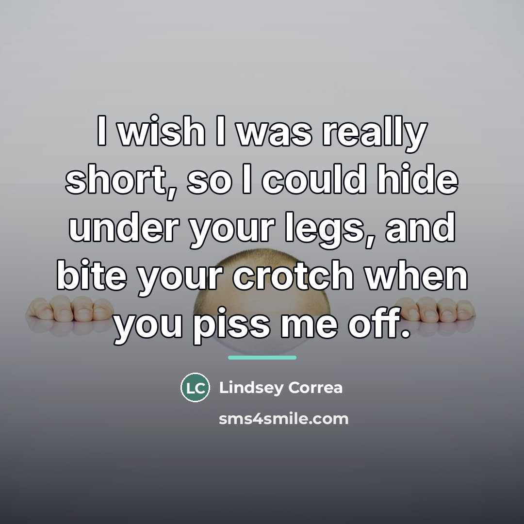 “I wish I was really short, so I could hide…” quote by Lindsey Correa