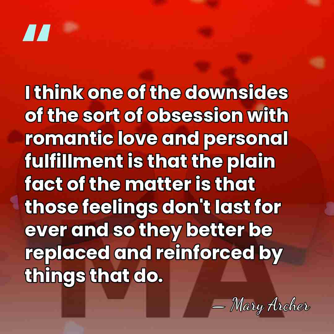 I think one of the downsides of the sort of obsession with&hellip; - Mary Archer
