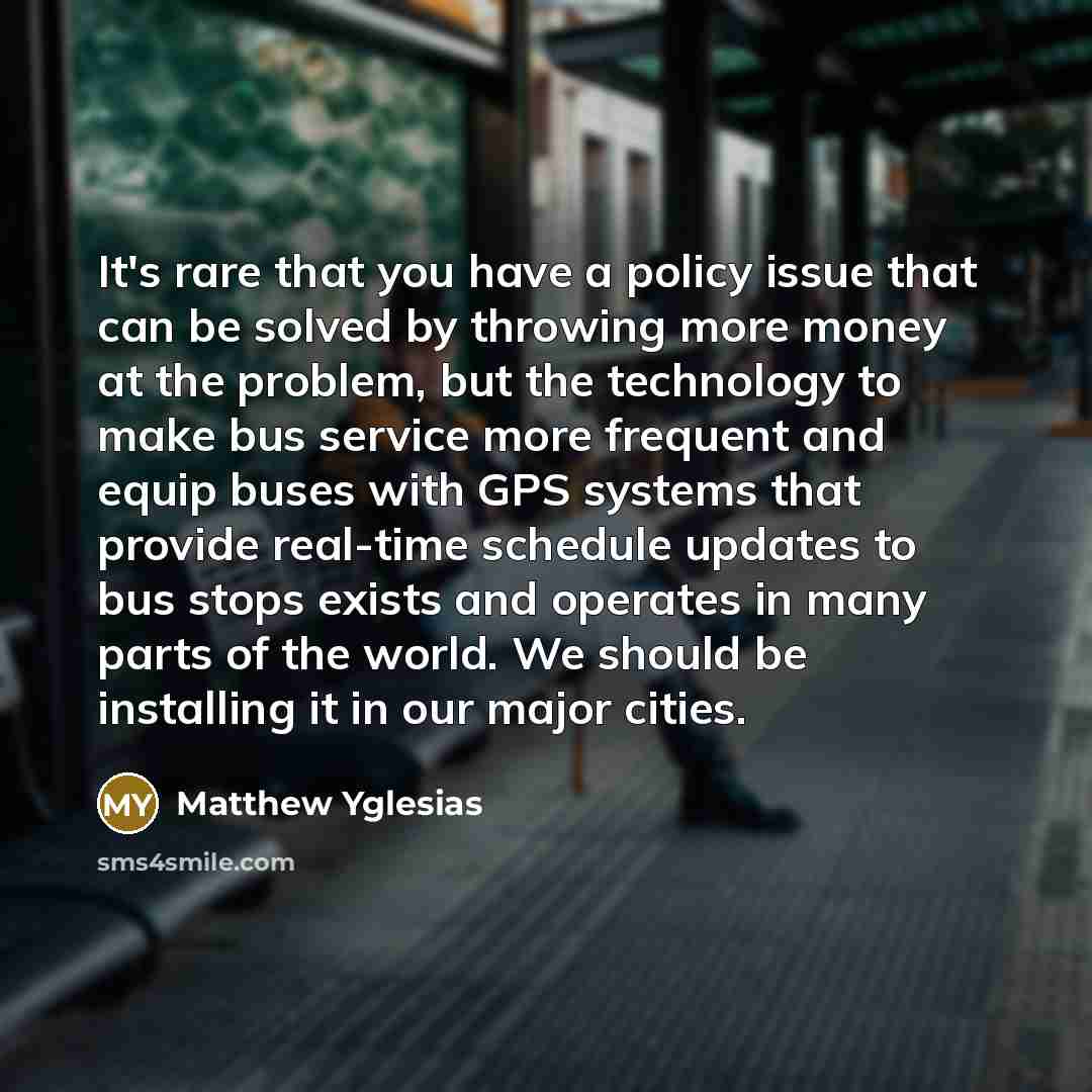 “It's rare that you have a policy issue that can…” quote by Matthew Yglesias