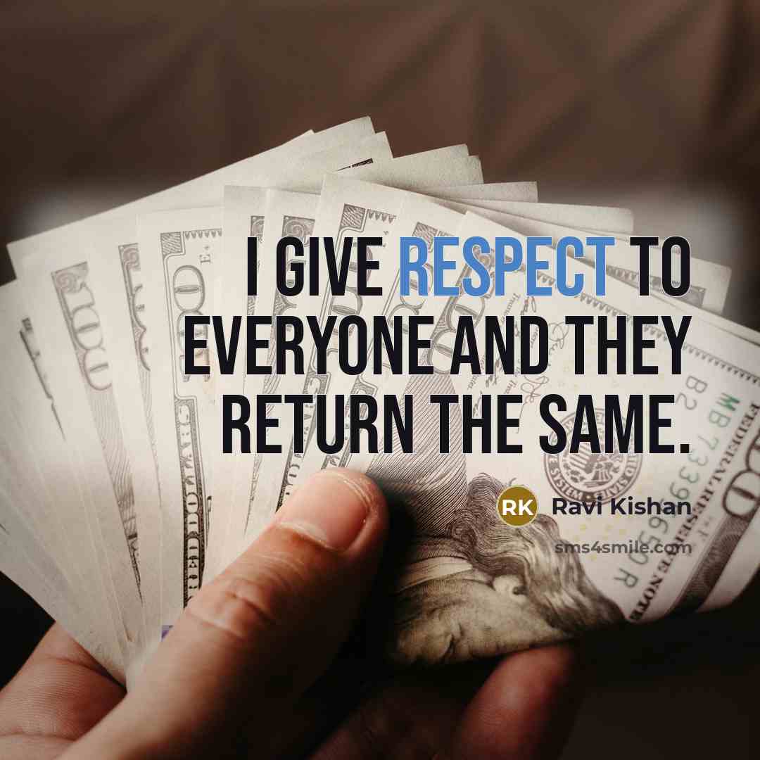 “I give respect to everyone and they return the same.…” quote by Ravi Kishan