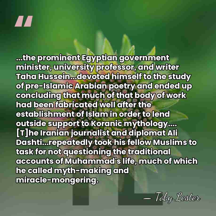 ...the prominent Egyptian government minister, university professor, and writer Taha Hussein...devoted himself&hellip; - Toby Lester