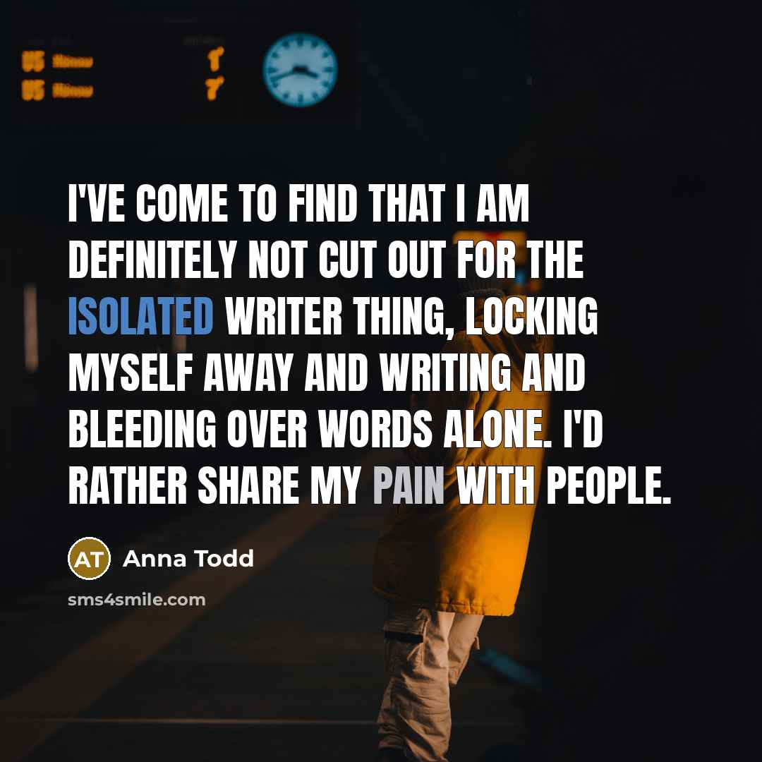 “I've come to find that I am definitely not cut…” quote by Anna Todd