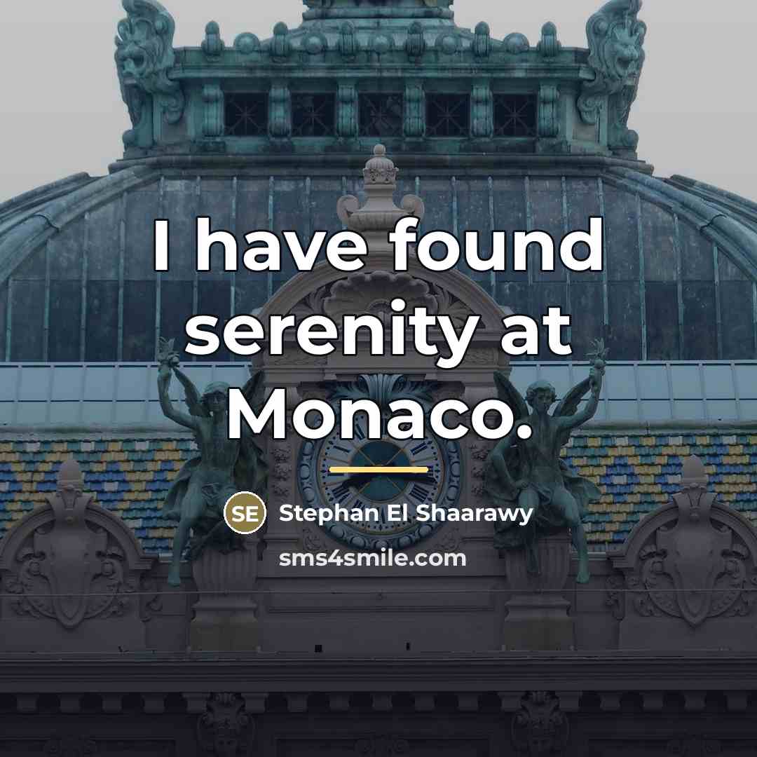 “I have found serenity at Monaco.…” quote by Stephan El Shaarawy