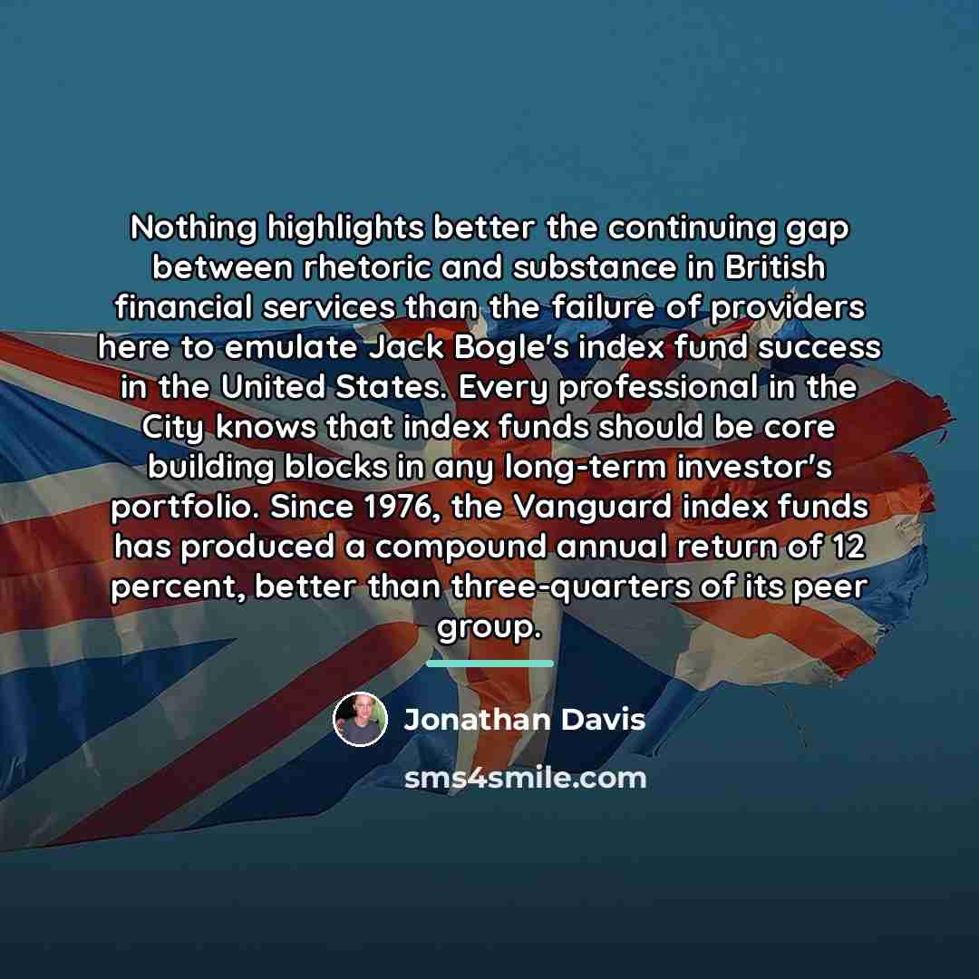 “Nothing highlights better the continuing gap between rhetoric and substance…” quote by Jonathan Davis
