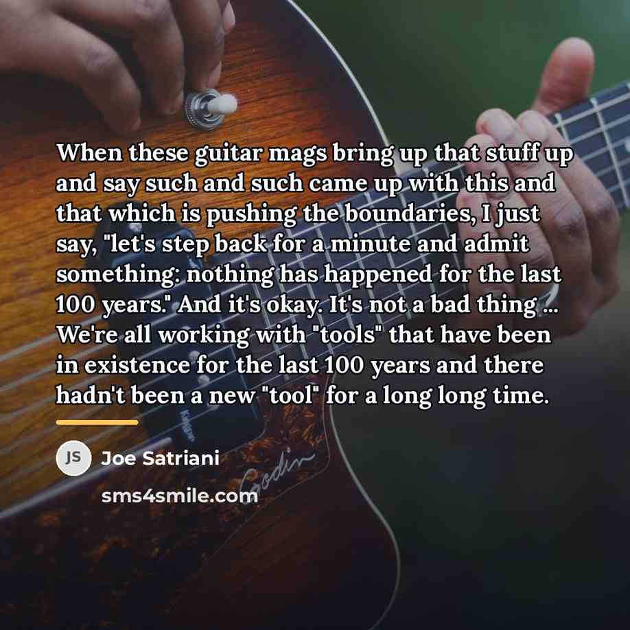 “When these guitar mags bring up that stuff up and…” quote by Joe Satriani