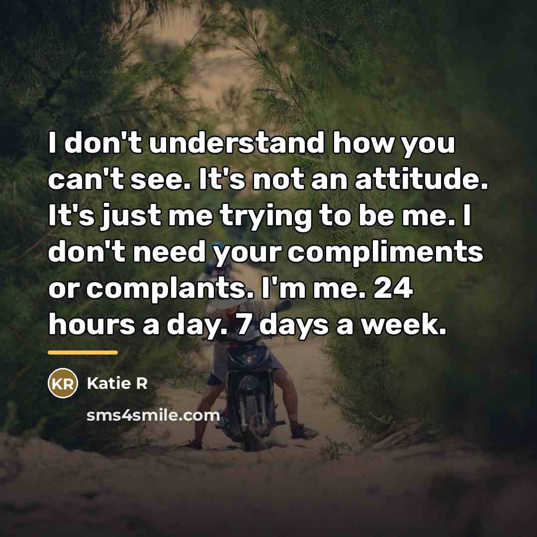“I don't understand how you can't see. It's not an…” quote by Katie R