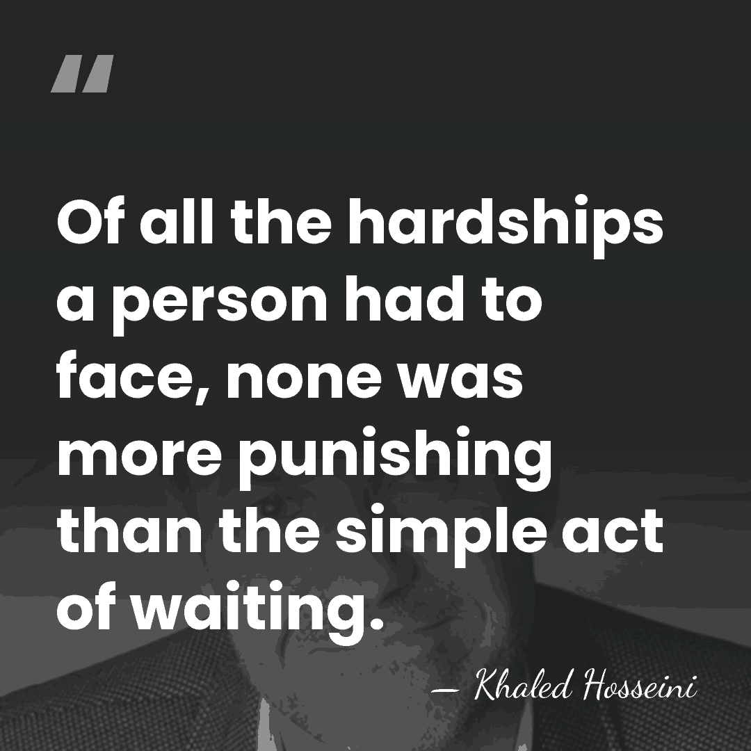 Of all the hardships a person had to face, none was more&hellip; - Khaled Hosseini