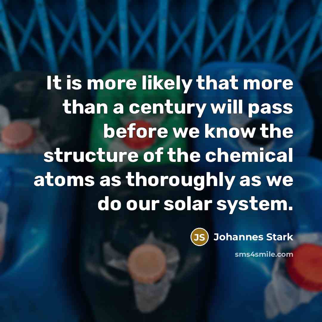“It is more likely that more than a century will…” quote by Johannes Stark